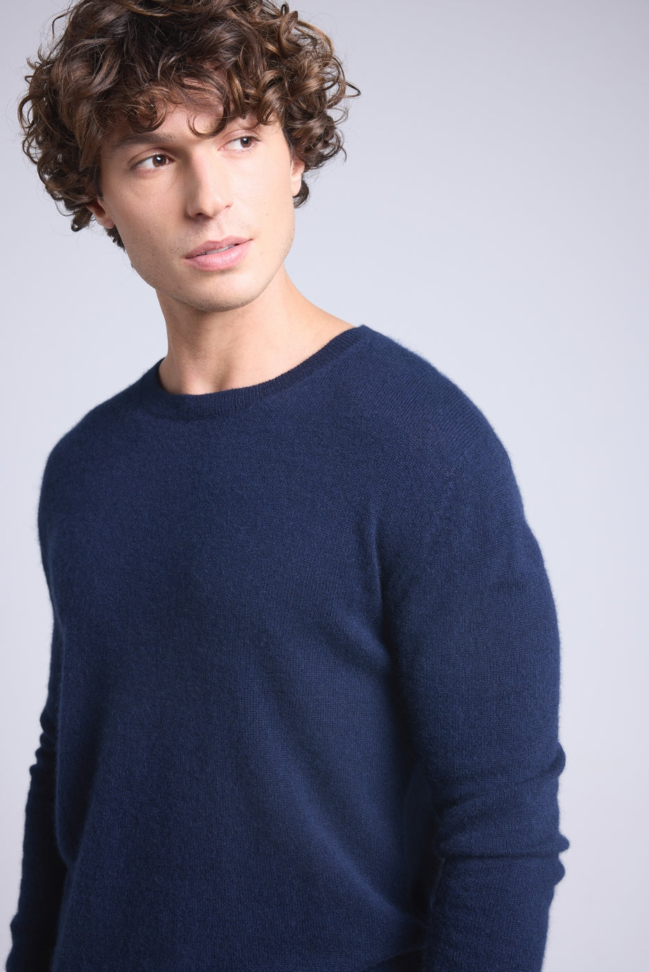 Jersey de cuello redondo Josh - Azul marino - Hombre