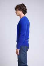 Josh Crew Neck Jumper - Royal Blue - Men