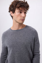 Col Rond Josh - Gris Fonce - Homme