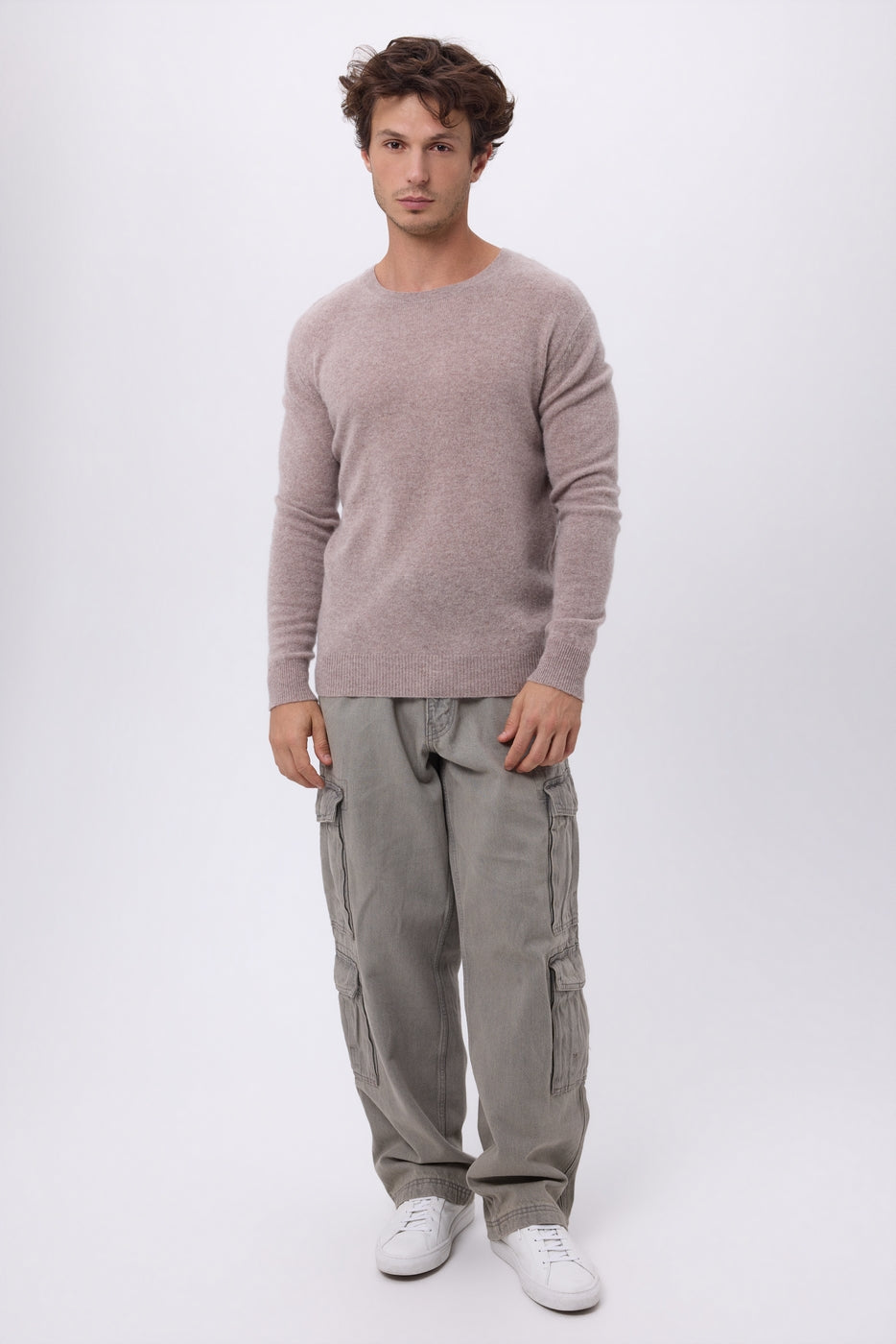 Col Rond Josh - Noisette - Homme