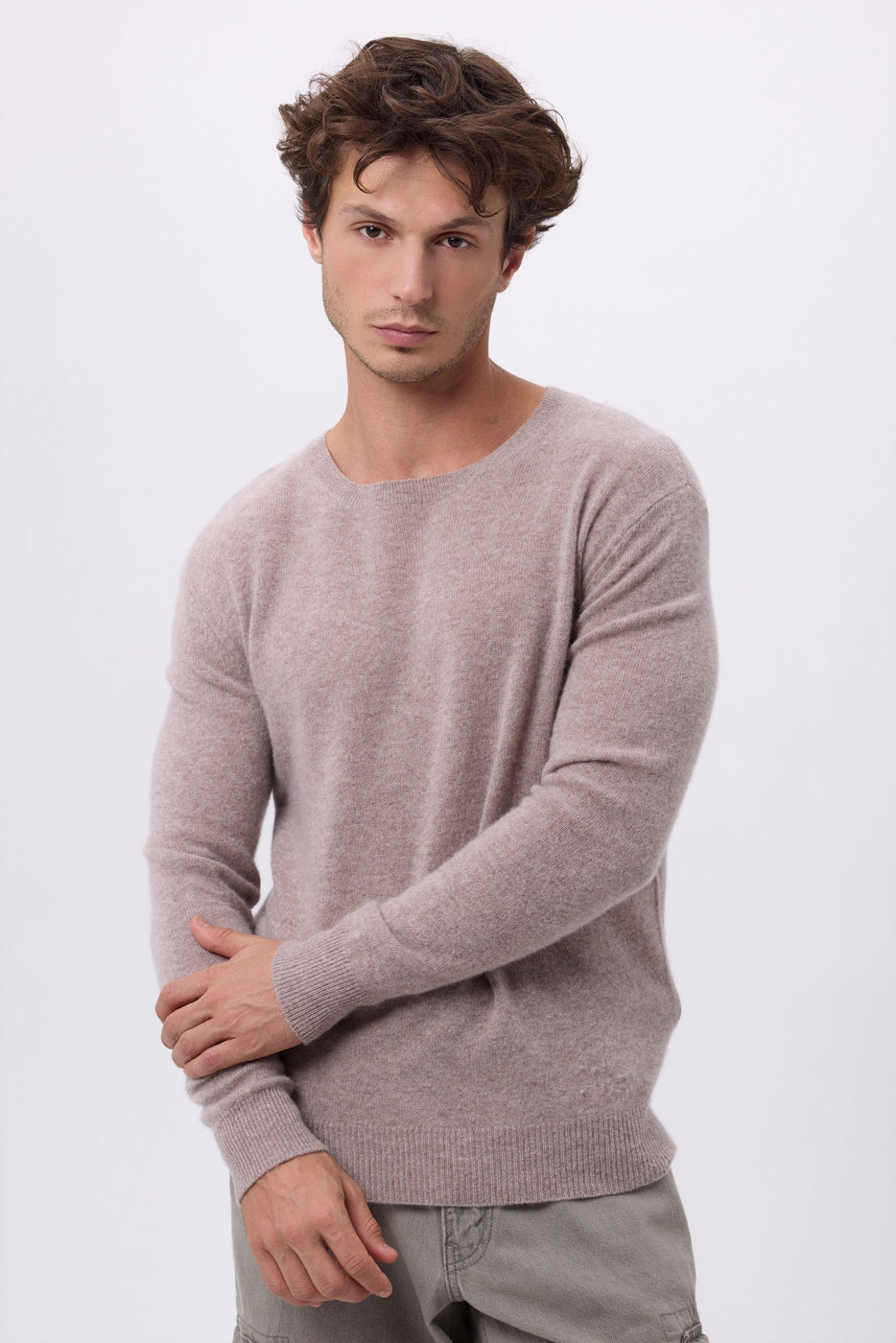 Col Rond Josh - Noisette - Homme