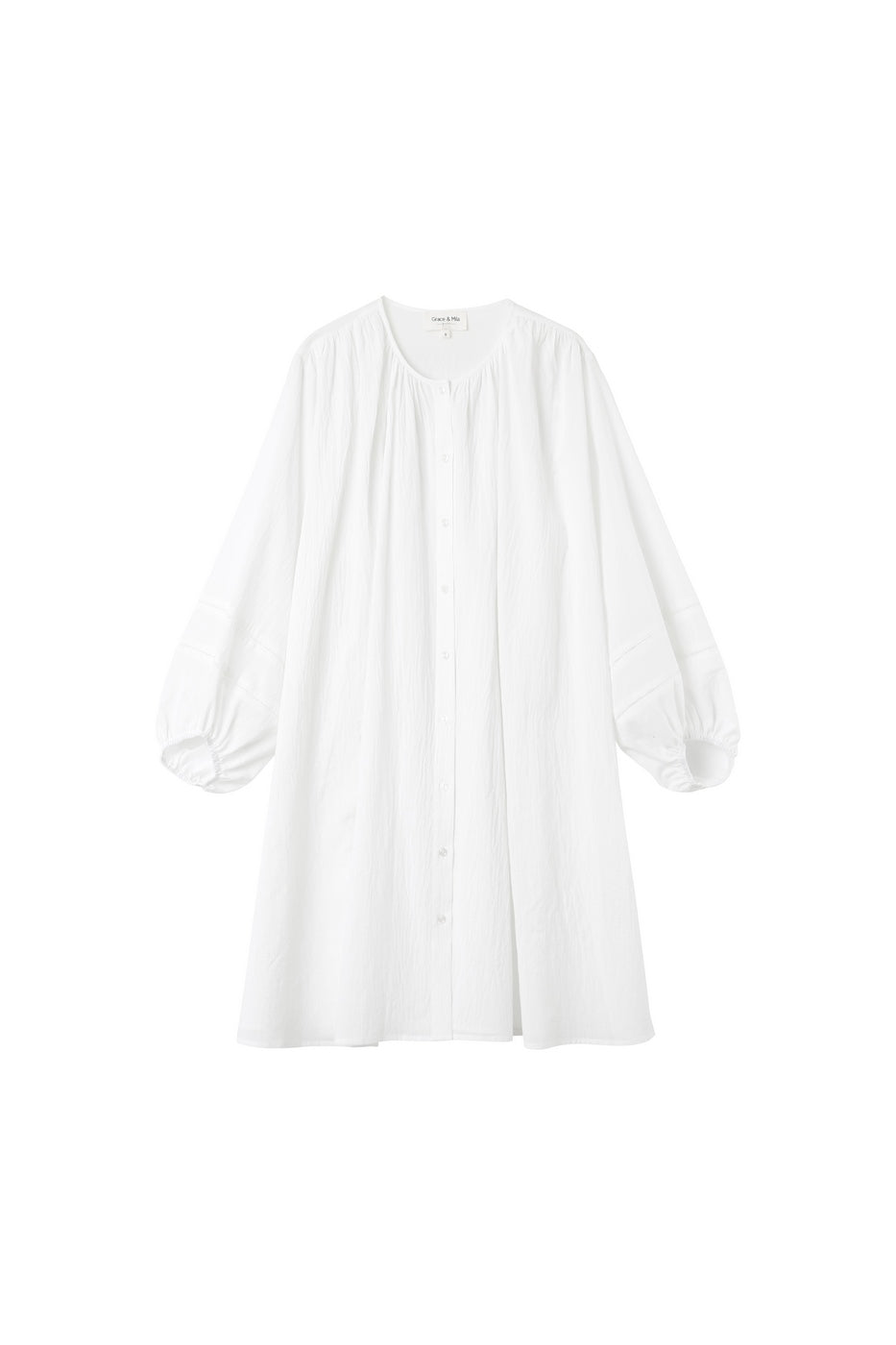 Vestido Corto Jouvence - Crudo