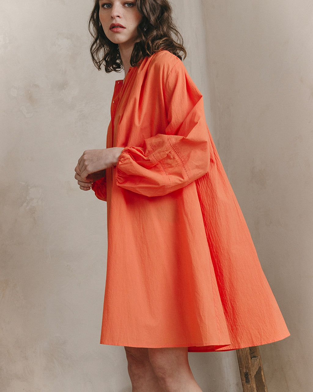 Vestido Corto Jouvence - Naranja