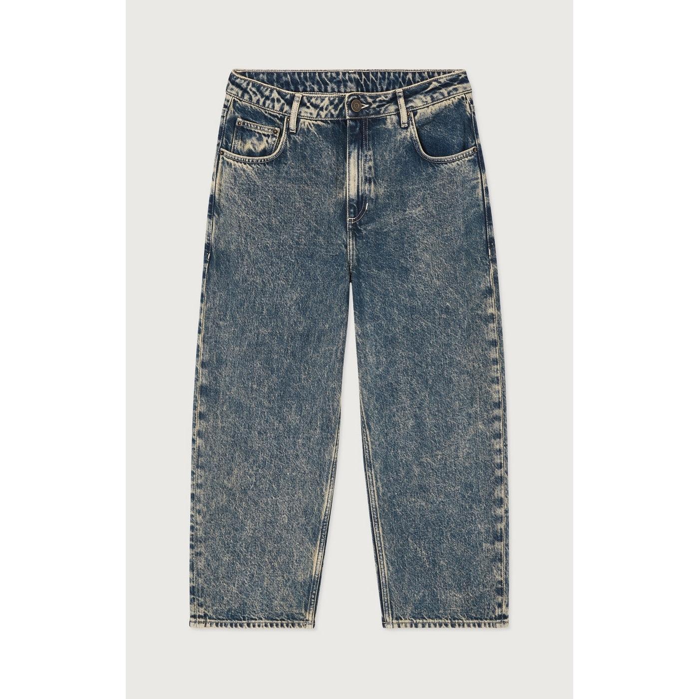5-Pocket Boyfriend Low-Rise Trousers - Dirty Vintage - Women