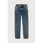 Pantalon 5 Poches Le Droit Long Taille Haute - Dirty Vintage - Femme