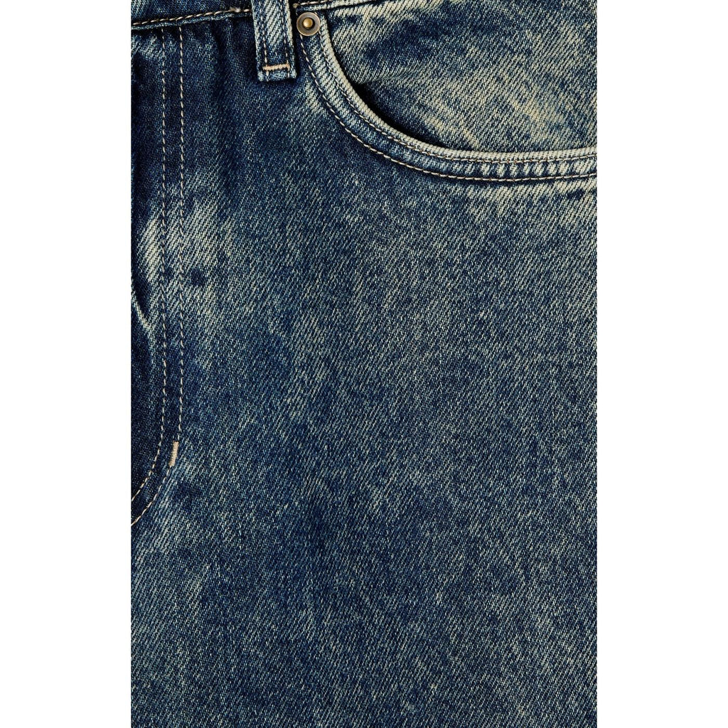 Pantalon 5 Poches Le Droit Long Taille Haute - Dirty Vintage - Femme
