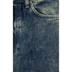 Pantalon 5 Poches Le Droit Long Taille Haute - Dirty Vintage - Femme