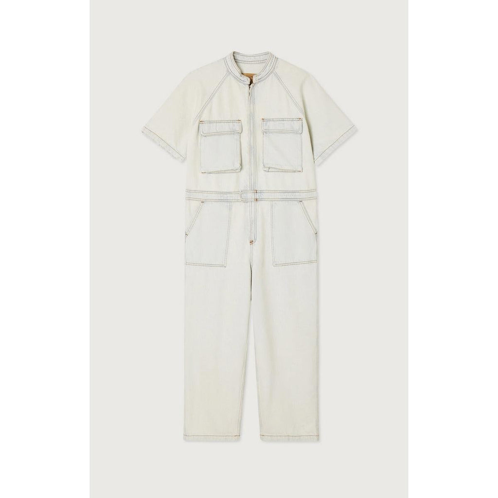 Mono Pantalón Cuello Mao - Super Bleached - Mujer