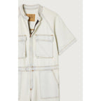 Mono Pantalón Cuello Mao - Super Bleached - Mujer