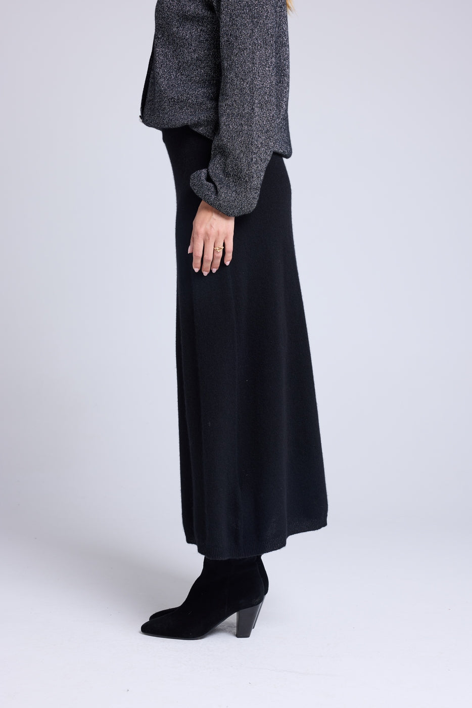 Long Joyce Skirt - Black