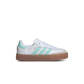 Adidas Sambae Cloud White Clear Mint Gold Metallic (Gs) - Blanc