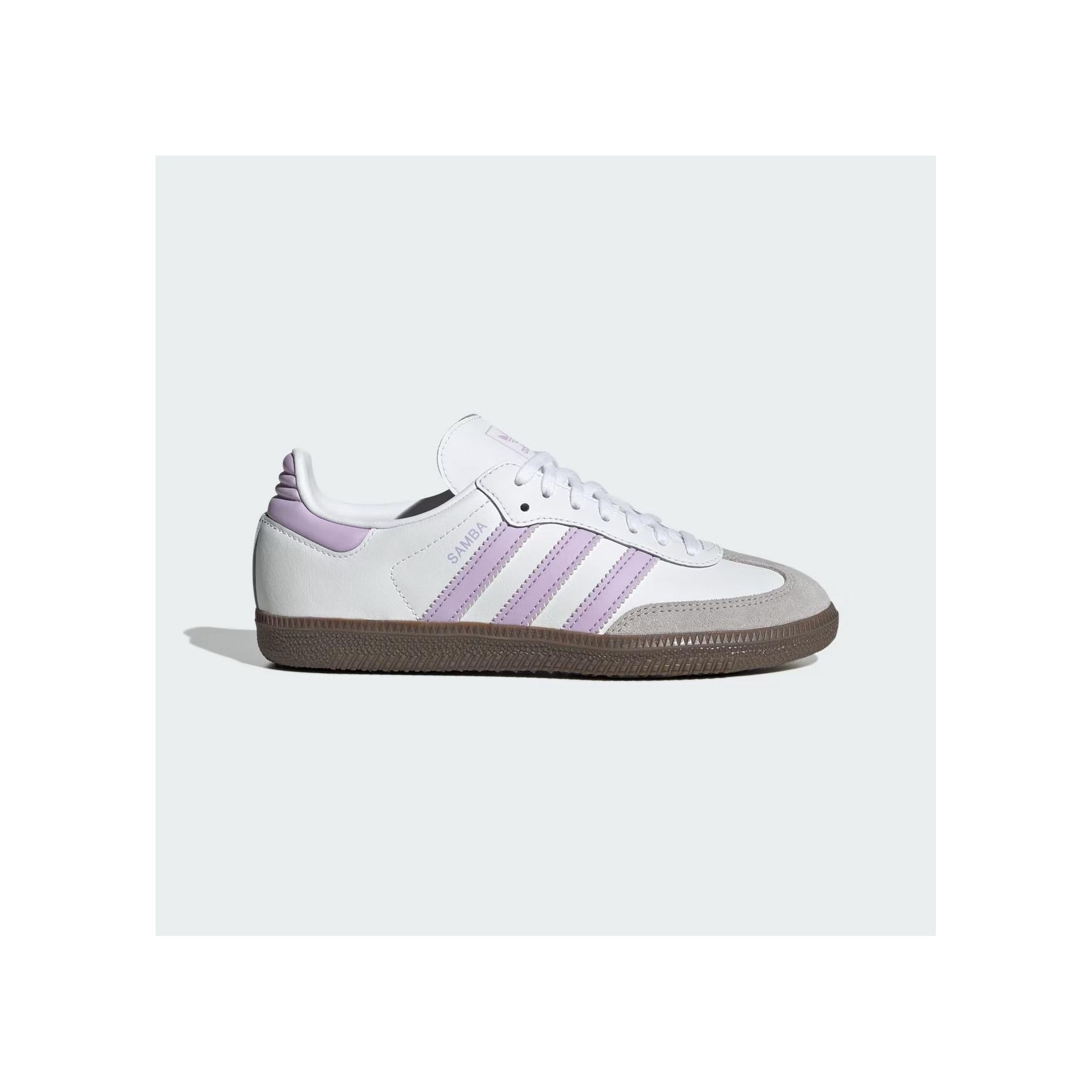 Adidas Samba Og Blanco Plum Gum (Gs) - Blanco