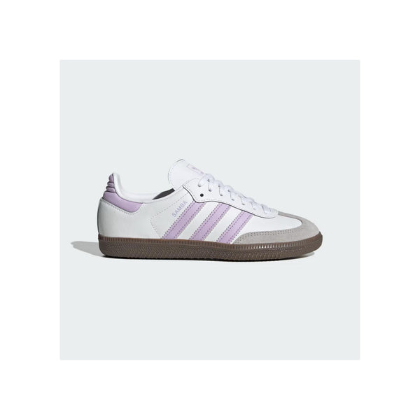 Adidas Samba Og White Plum Gum (Gs) - Blanc