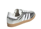 Adidas Samba Og Silver Metallic Cracked Leather (W) - Argent