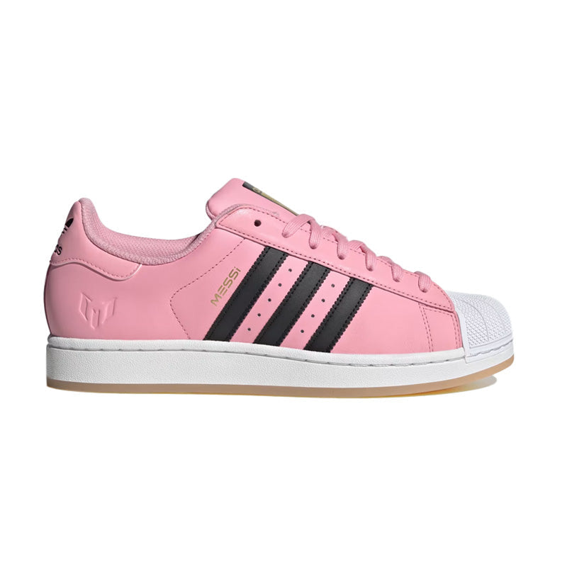 Baskets Adidas Originals Superstar Messi - Rose, Noir