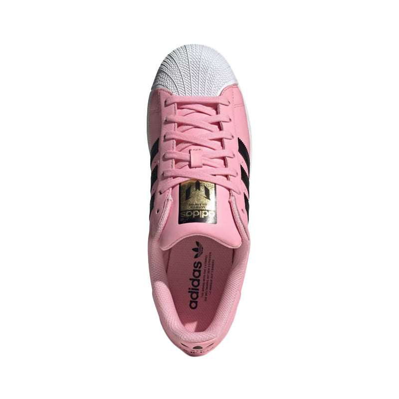 Baskets Adidas Originals Superstar Messi - Rose, Noir