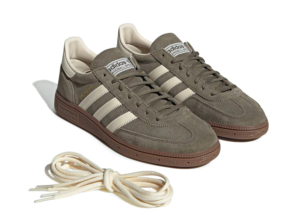 Adidas Handball Spezial Olive Strata Cream White - Vert