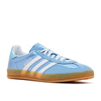 Adidas Gazelle Indoor Blue Cloud White Gum (W) - Blue