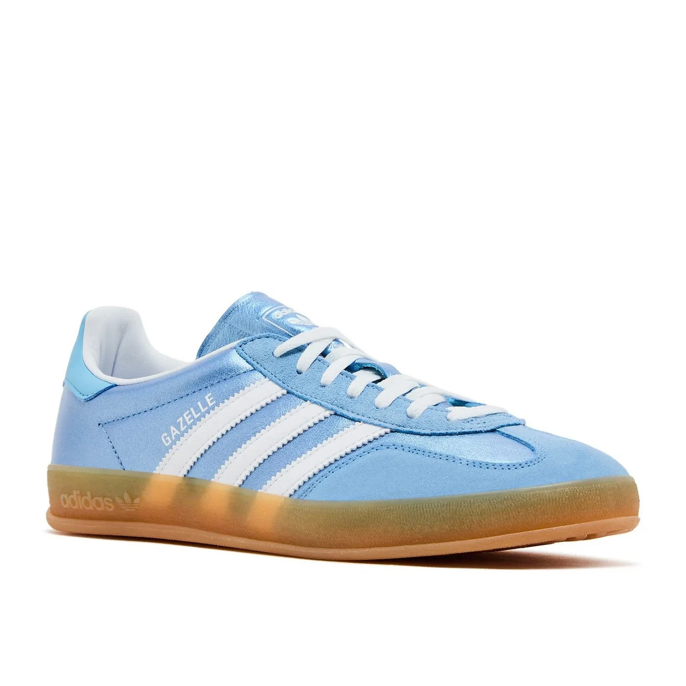 Adidas Gazelle Indoor Blue Cloud White Gum (W) - Blue