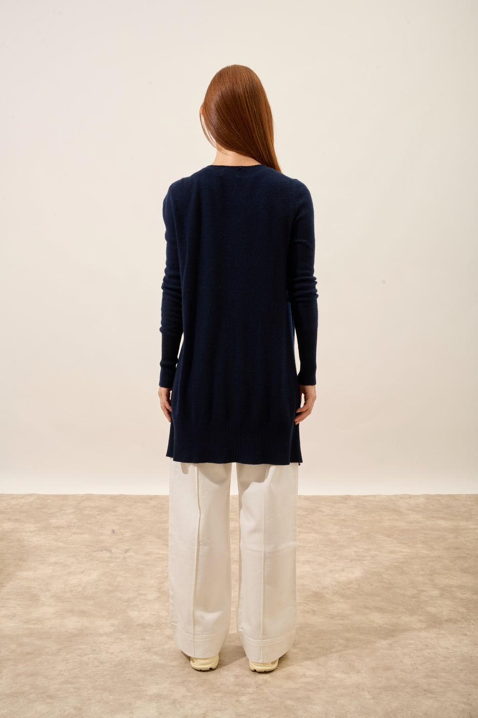 Long Jacket - Brooke - Navy