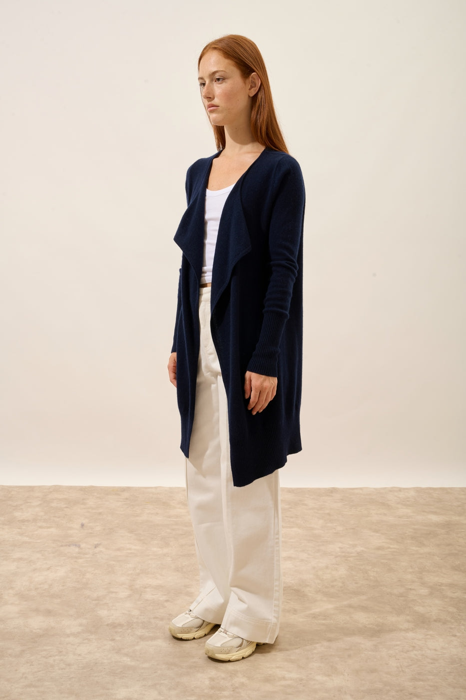 Long Jacket - Brooke - Navy