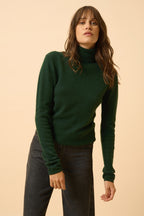 Jersey Cuello Vuelto - Ava - Ciprés