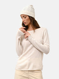 Pull Col Bateau - Grace - Ivoire