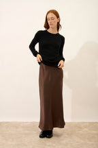 Jersey Cuello Redondo - Helen - Negro