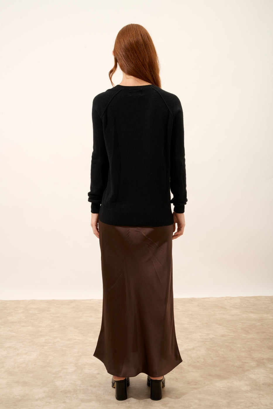 Jersey Cuello Redondo - Helen - Negro