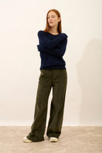 Jersey Cuello Redondo - Helen - Navy
