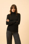 Pull Col Roulé - Lexie - Noir