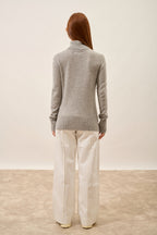 Pull Col Roulé - Lexie - Nuage Chiné