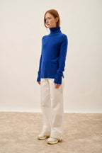 Roll Neck Jumper - Lexie - Outremer