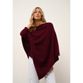 Poncho - Meredith - Bordeaux