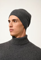 Bonnet Ginger - 100% Cachemire 2 Fils - Anthracite Chiné - Mixte