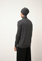 Bonnet Ginger - 100% Cachemire 2 Fils - Anthracite Chiné - Mixte