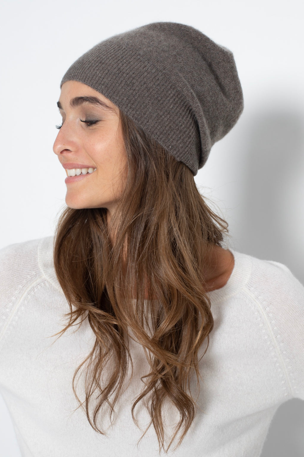 Beanie - Ginger - Marl Taupe