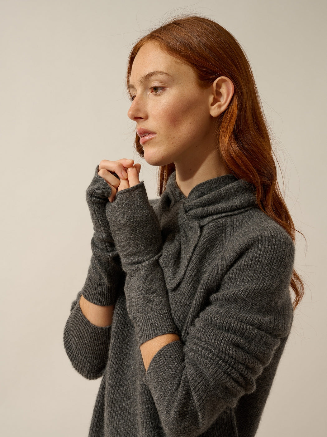 Mittens - Zoe - Anthracite Marl