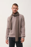 Scarf - Spencer - Mottled Taupe