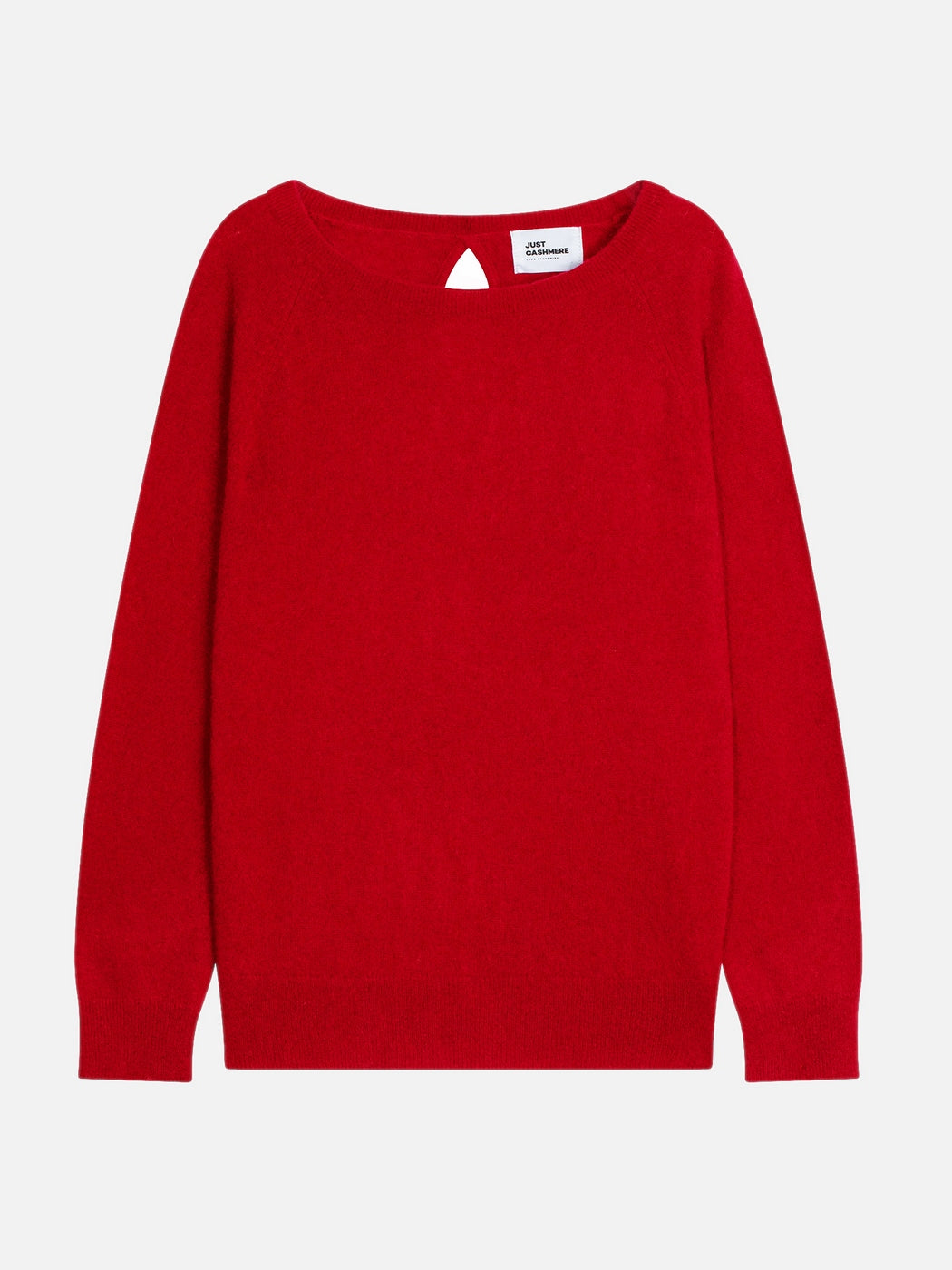 Pull Col Bateau Goutte Dos - Abigail - Rouge