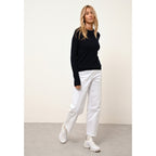 Round-Neck Jumper - Jane - Navy