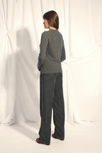 Pull Col Rond - Jane - Anthracite Chiné