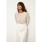 Crew Neck Jumper - Jane - Ivory