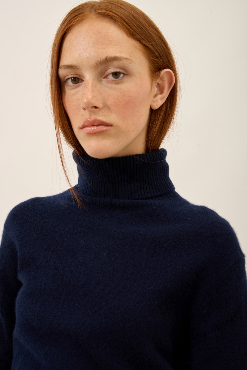 Pull Col Roulé - Lexie - Navy