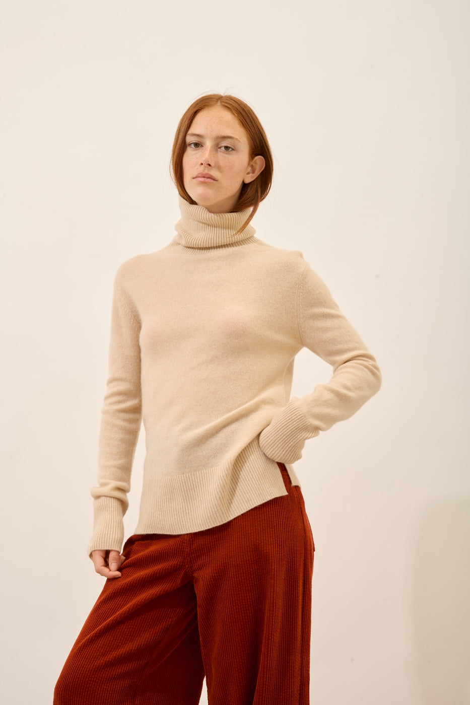Jersey Cuello Vuelto - Lexie - Arena
