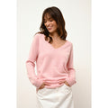 V-Neck Jumper - Phoebe - Ballerina