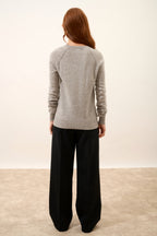 Jersey Cuello Redondo - Helen - Nube Jaspeado