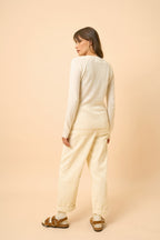 Pull Col Rond - Helen - Ivoire