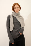Jersey de Cuello Vuelto - Lexie - Antracita Jaspeado