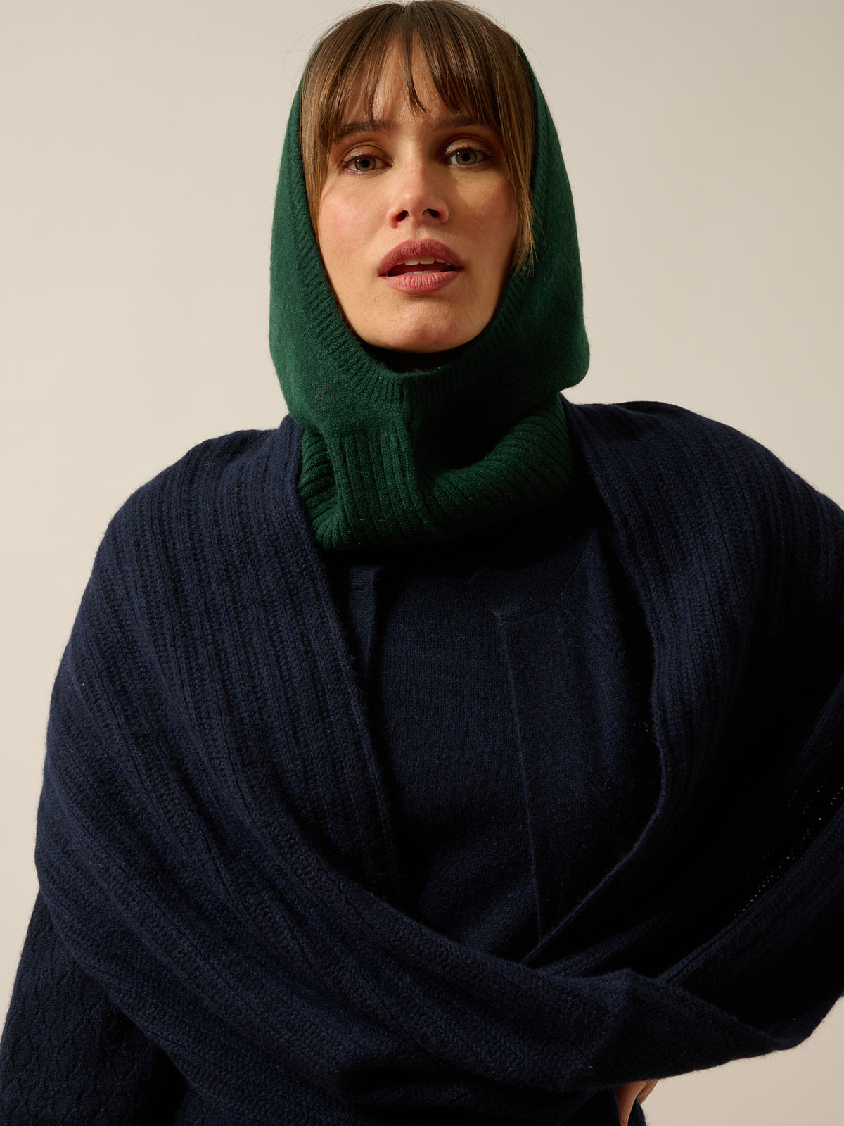 4-Ply Neck Warmer - Hutton - Navy